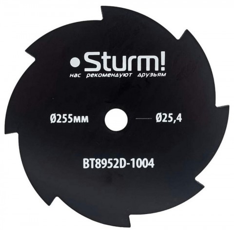 Нож стальной для триммера Sturm! BT8952D-1004
