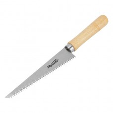 Ножовка по гипсокартону, 180 мм, деревянная рукоятка Sparta