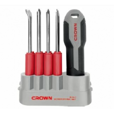 Набор отверток со сменной головкой «восемь в одном» CROWN CPHDK-AXA4