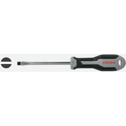 Отвертка шлицевая 6x150мм CROWN CPHDS-AS0615