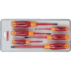 Набор отверток электрика 6шт. CROWN CPHED-AXA6