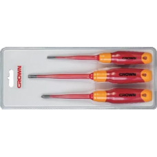Набор отверток электрика 3шт. CROWN CPHED-AXA3