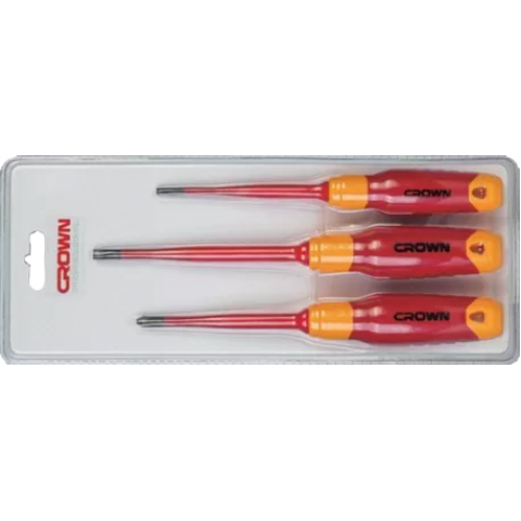 Набор отверток электрика 3шт. CROWN CPHED-AXA3