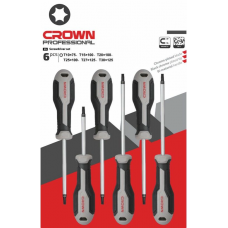 Набор отверток Torx CROWN CPHDS-ATX6