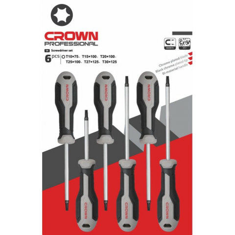 Набор отверток Torx CROWN CPHDS-ATX6