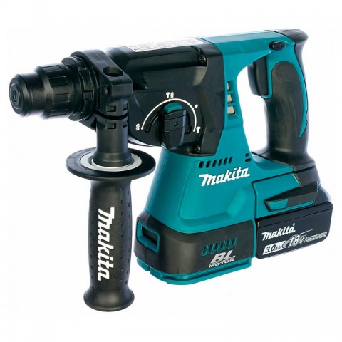 Бесщеточный аккумуляторный перфоратор Makita DHR242RFE SDS-Plus