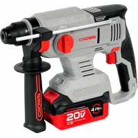 Перфоратор аккумуляторный CROWN CT28010HXS-4 BMC