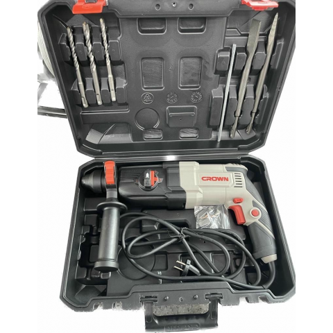 Перфоратор SDS+ (кейс) CROWN CT18212 BMC без аксессуаров