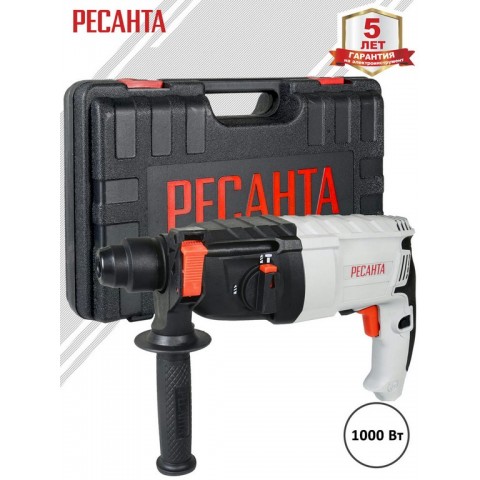 Перфоратор Ресанта П-32-1000К SDS-Plus 75/3/3