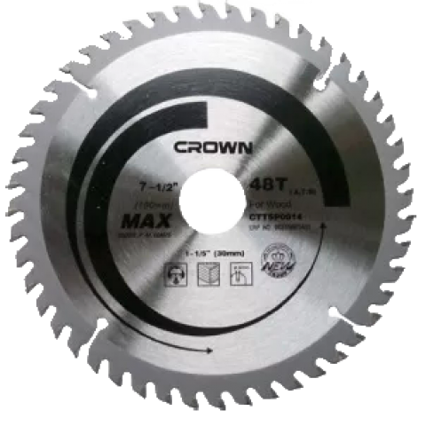 Диск пильный по дереву D110*2.0*20*40T CROWN CTTSP0026