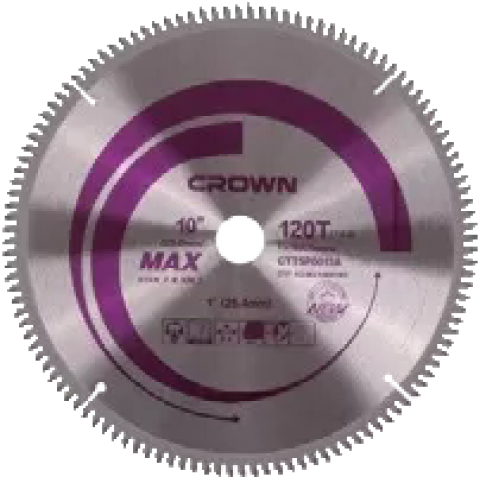 Диск пильный по металлу и дереву D355x30x120 (20/25мм) CROWN CTTSP0015A