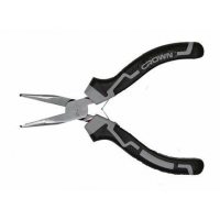 Плоскогубцы мини с острым носом 4.5" CROWN CPHPM-FNBH4