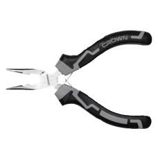Плоскогубцы мини с длинным носом 4.5" CROWN CPHPM-LNBH4