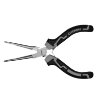 Щипцы мини с изогнутым носом 4.5" CROWN CPHPM-BNBH4