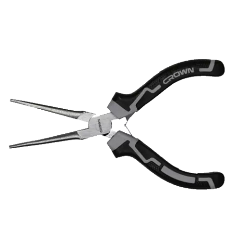 Щипцы мини с изогнутым носом 4.5" CROWN CPHPM-BNBH4