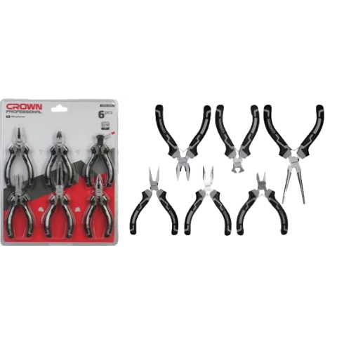 Набор щипцов мини 6шт. CROWN CPHPL-CPXB6
