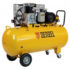 Компрессор воздушный DENZEL BCI3000-T/200 3.0 кВт ременный привод 200л 530л/мин 58119
