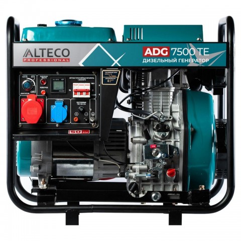 Дизельный генератор ALTECO ADG 7500 TE / 5кВт / 220; 380В