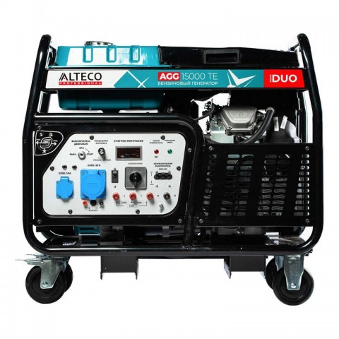 Бензиновый генератор ALTECO AGG-15000TE DUO / 10кВт / 220/380В