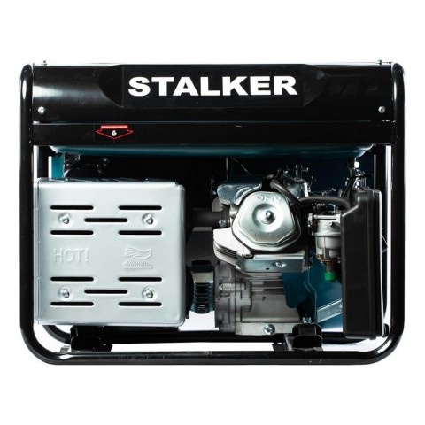 Бензиновый генератор STALKER SPG-8800E / 6кВт / 220В