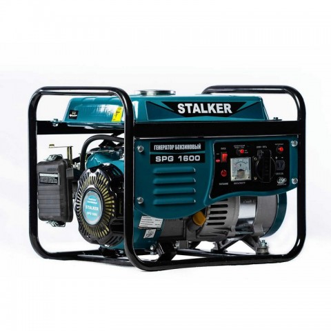 Бензиновый генератор STALKER SPG-1600 / 0.9кВт / 220В