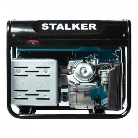 Бензиновый генератор STALKER SPG-9800ТЕ / 7кВт / 220/380В