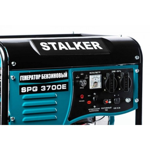 Бензиновый генератор STALKER SPG-3700E / 2.5кВт / 220В