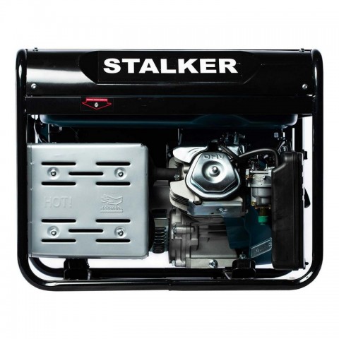 Бензиновый генератор STALKER SPG-7000 / 5кВт / 220В