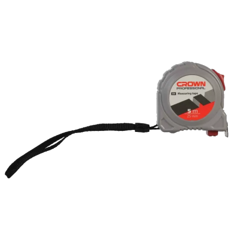 Рулетка стальная метрическая 5м*19мм CROWN CPHMT-BM0519