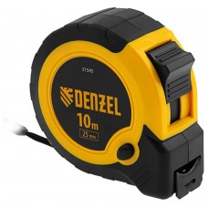Рулетка Denzel кнопка-пауза 25мм 10м 31545