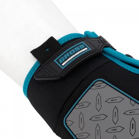 Перчатки универсальные, усиленные, с защитными накладками, DELUXE, размер L (9) Gross