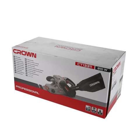 Ленточная шлифовальная машина CROWN CT13311