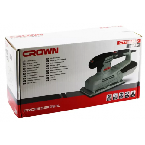 Шлифмашина эксцентриковая CROWN CT13588V