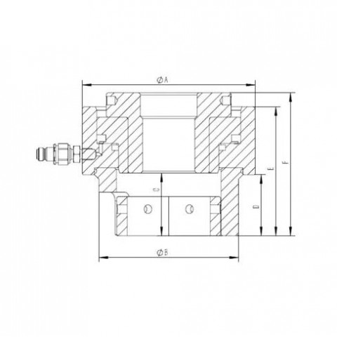 Домкрат тензорный; M42; 989 кН