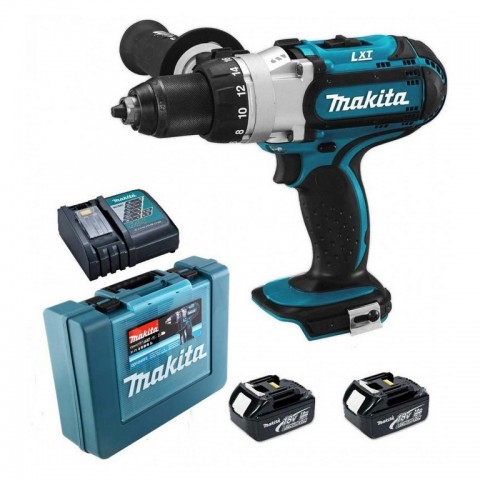 Аккумуляторная дрель-шуруповёрт Makita DDF451RFE (2 аккумулятора)