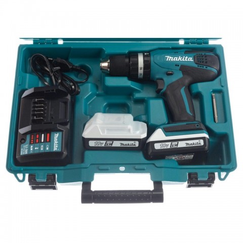 Аккумуляторная дрель-шуруповёрт Makita HP457DWE