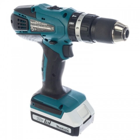 Аккумуляторная дрель-шуруповёрт Makita HP457DWE