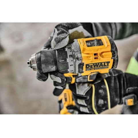 Дрель-шуруповерт бесщёточный аккумуляторный DeWALT DCD800E1T-QW