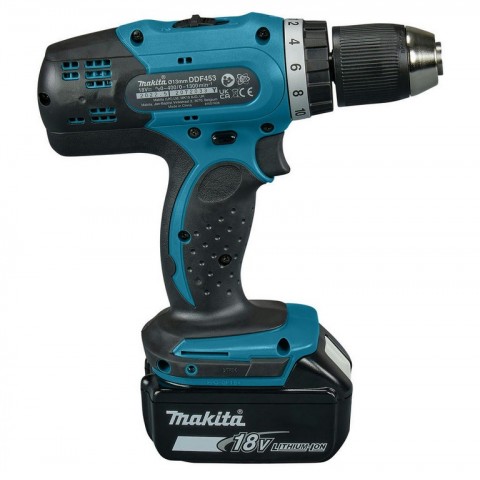 Аккумуляторная дрель-шуруповёрт Makita DDF453SYX5