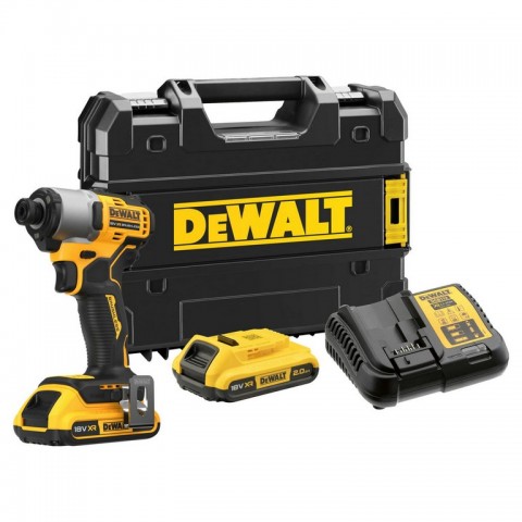 Аккумуляторный ударный шуруповерт DeWALT "XR" 18V DCF840D2T