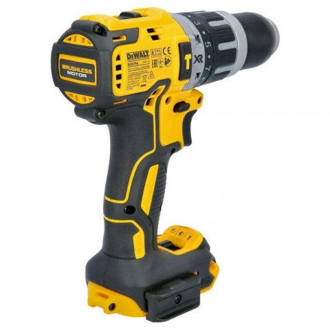 Бесщёточная аккумуляторная ударная дрель-шуруповёрт DeWALT DCD796NT