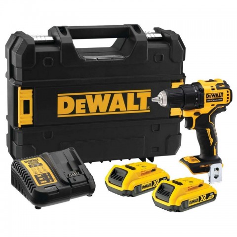 Аккумуляторная дрель-шуруповерт DeWALT DCD708D2T-QW