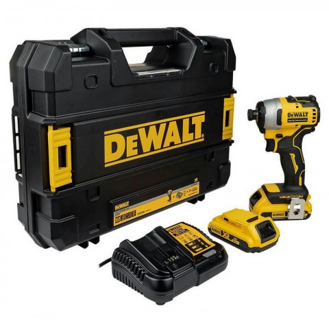 Бесщеточный аккумуляторный ударный импульсный шуруповёрт DeWALT DCF809D2T