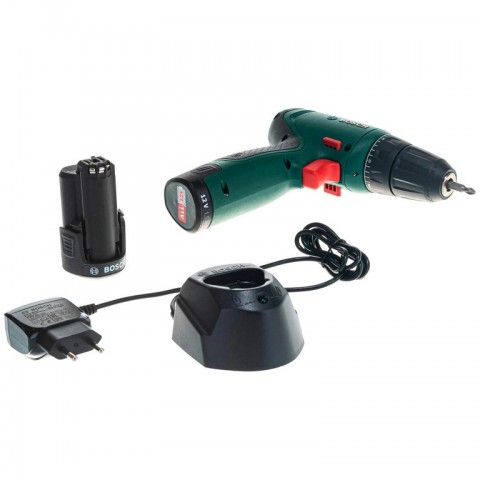 Аккумуляторная дрель-шуруповёрт Bosch EasyDrill 1200 (2 аккумулятора) 06039D3007