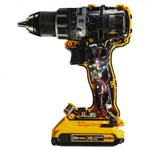 Аккумуляторная дрель-шуруповерт DeWALT "XR" DCD791D2