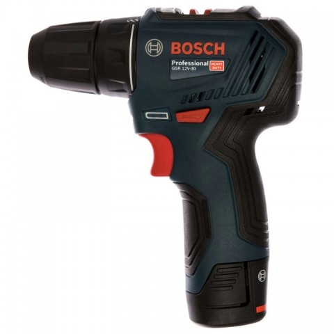 Аккумуляторная дрель-шуруповёрт Bosch GSR 12V-30 Professional (2 аккумулятора) 06019G9000