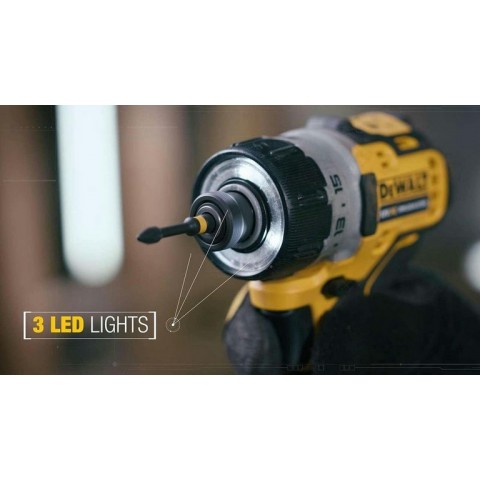 Аккумуляторная дрель-шуруповерт DeWALT "XR" 12V DCF601D2