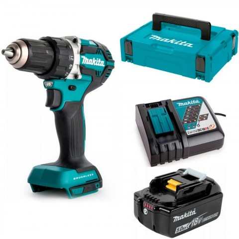 Аккумуляторная дрель-шуруповёрт MAKITA DDF484RT