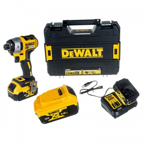 Аккумуляторный ударный шуруповерт DeWALT "XR" 18V DCF887P2