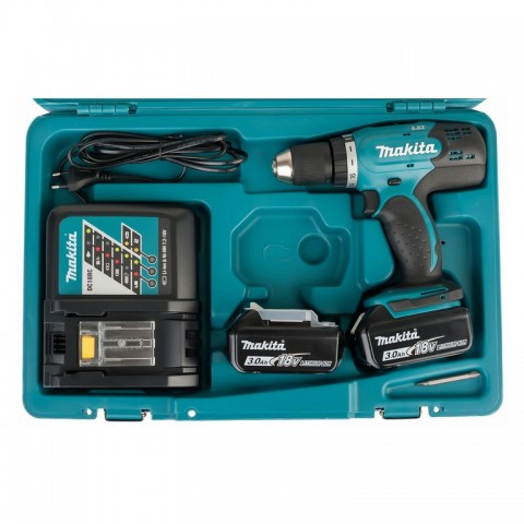 Аккумуляторная дрель-шуруповёрт Makita DDF453RFE